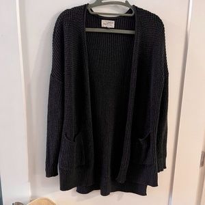 Charcoal Grey Hip Length Sweater